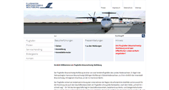 Desktop Screenshot of flughafen-braunschweig.de